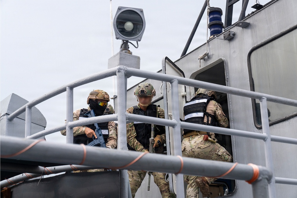 U.S. Coast Guard, Panamanian forces conduct VBSS static exercise PANAMAX 2026
