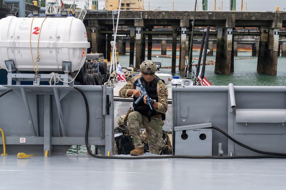 U.S. Coast Guard, Panamanian forces conduct VBSS static exercise PANAMAX 2026
