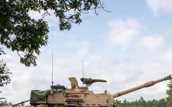 W. Va. Guard Paladin Crew Supports Joint Fires During Northern Strike 26-2