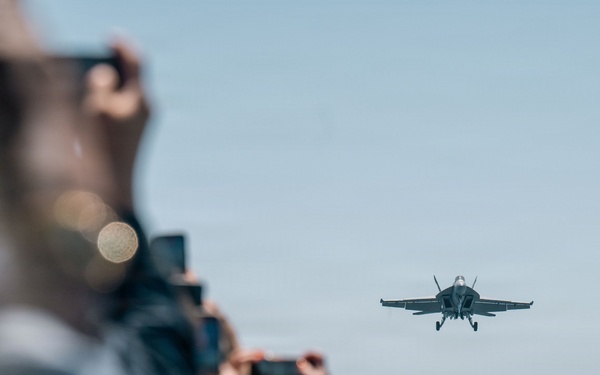 USS Theodore Roosevelt Host Friends and Family Cruise