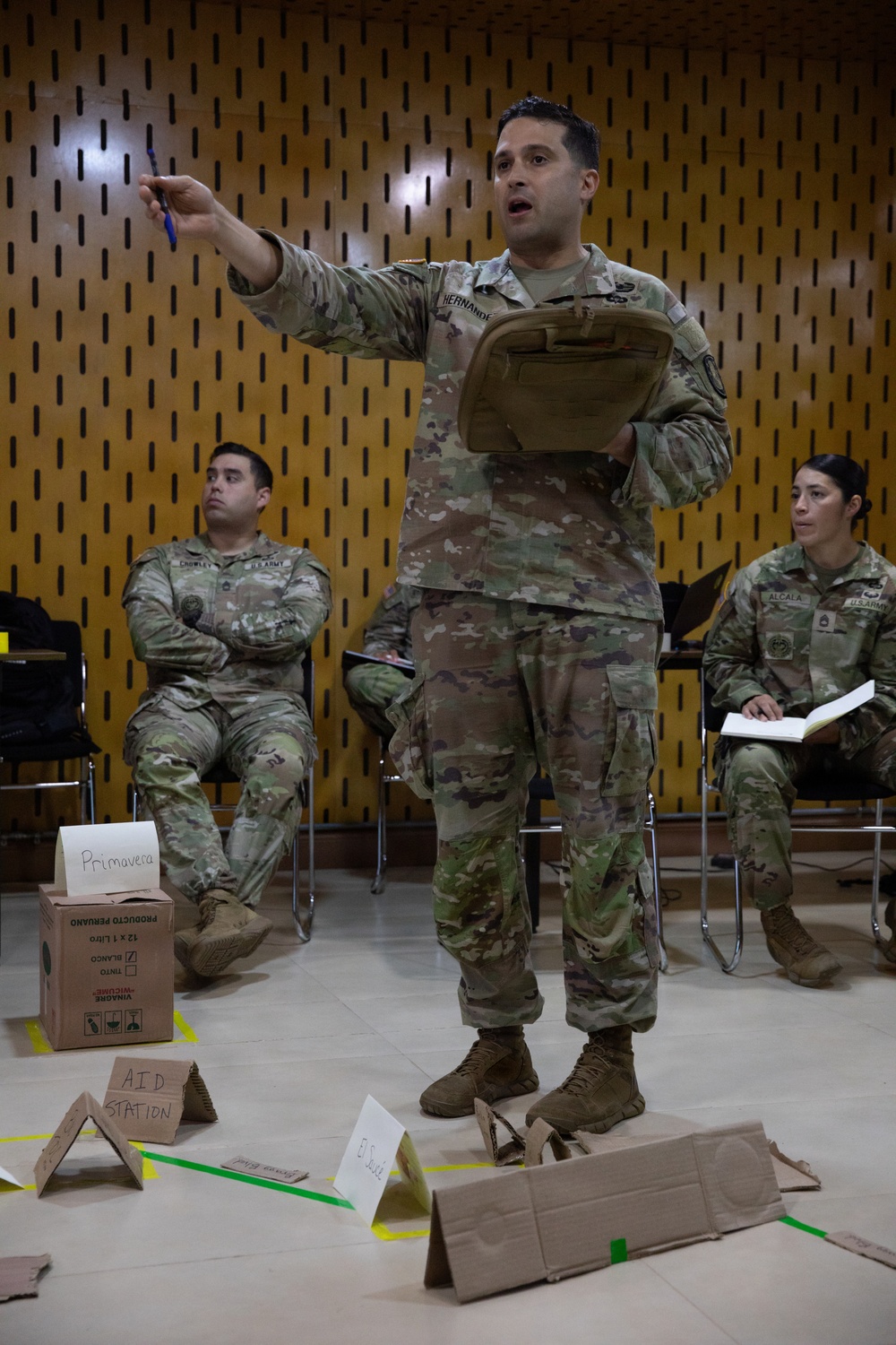 Southern Vanguard 26's Final Planning Conference takes place in Sauce, Peru