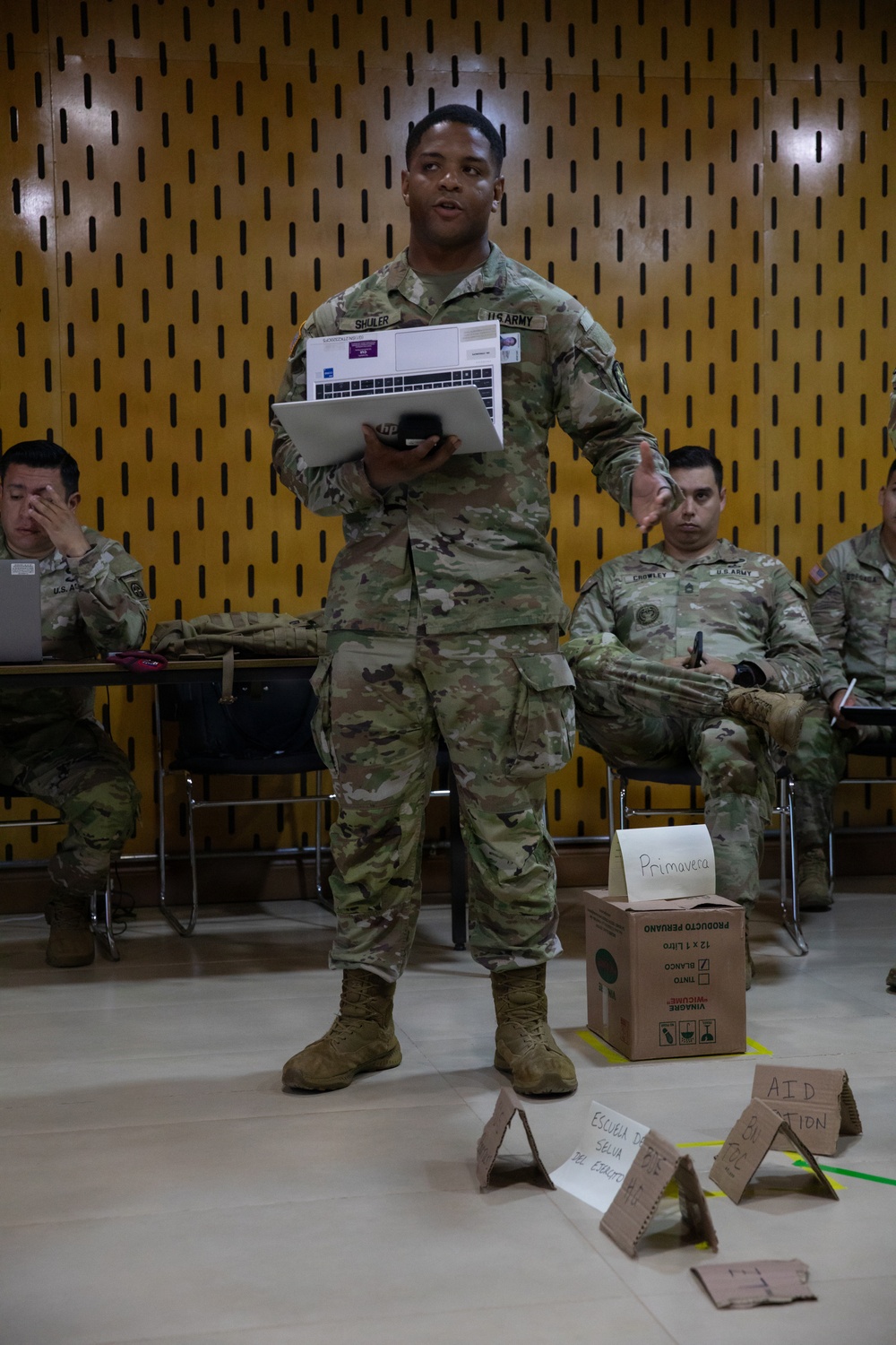 Southern Vanguard 26's Final Planning Conference takes place in Sauce, Peru