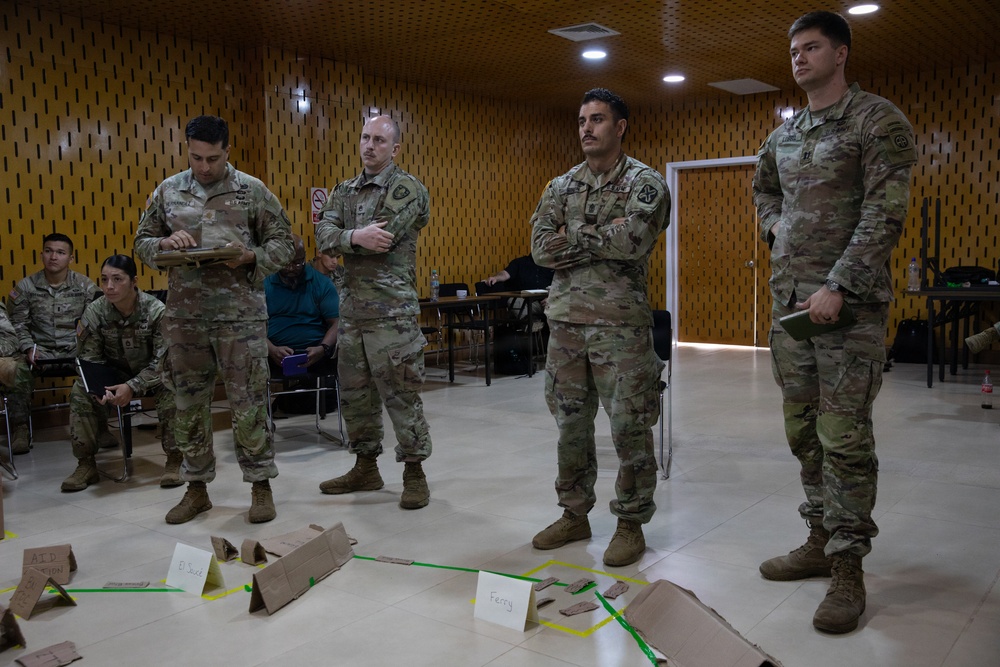 Southern Vanguard 26's Final Planning Conference takes place in Sauce, Peru