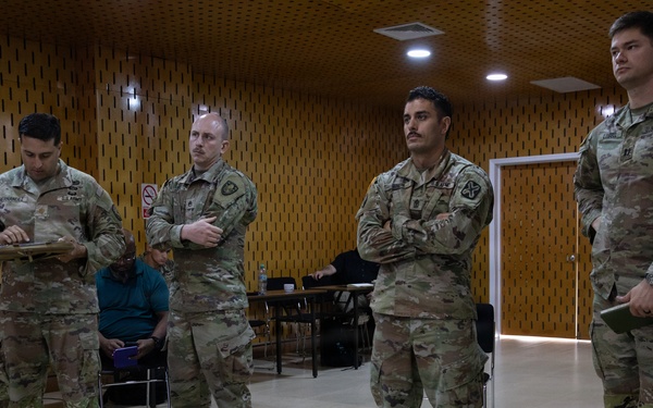 Southern Vanguard 26's Final Planning Conference takes place in Sauce, Peru