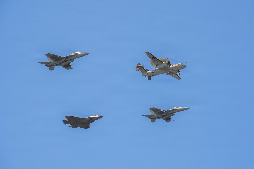 USS Theodore Roosevelt Host Friends and Family Cruise