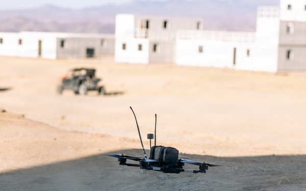 U.S. Marines with 2nd Bn., 1st Marines rehearse company attacks during AFX