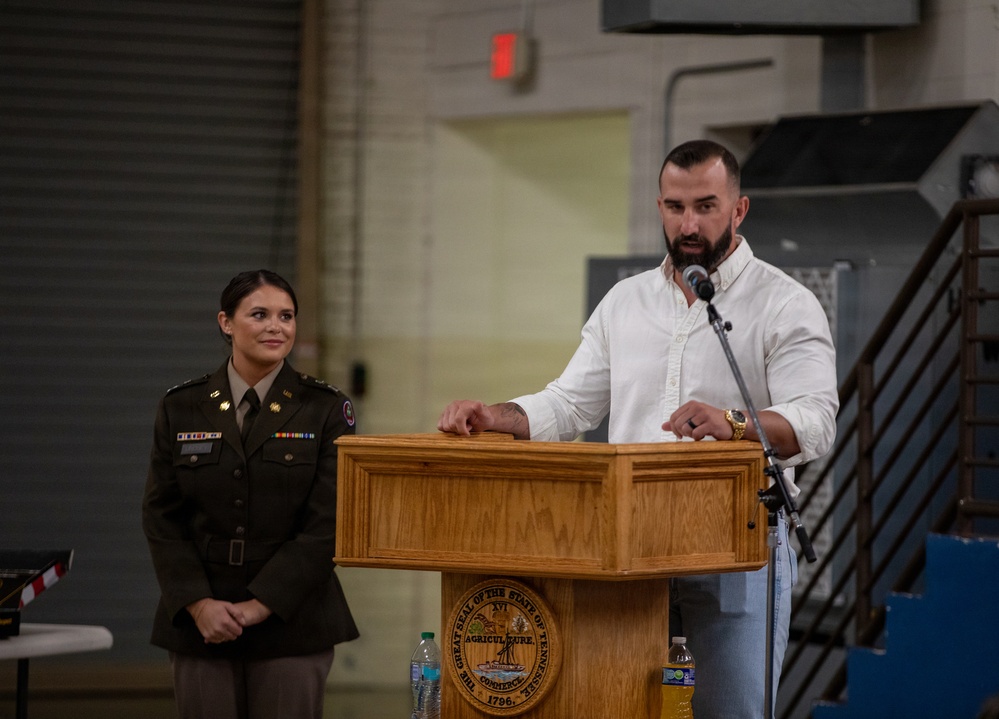 Tennessee Army National Guard public affairs officer promoted to captain