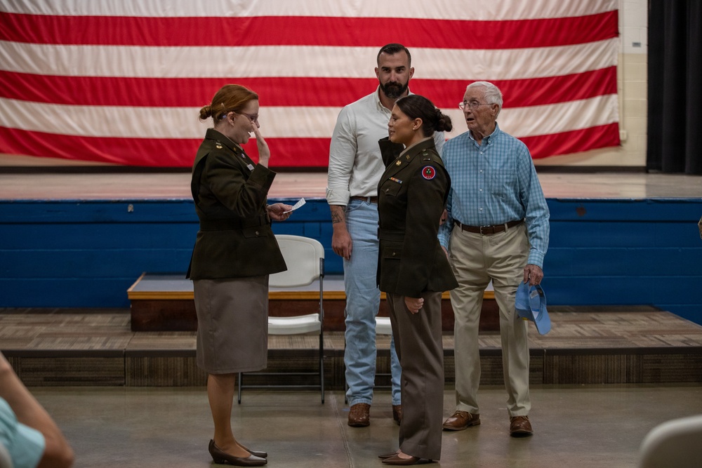 Tennessee Army National Guard public affairs officer promoted to captain