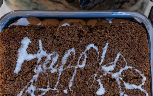 U.S. Marines with 2nd Bn., 1st Marines provide hot chow during AFX