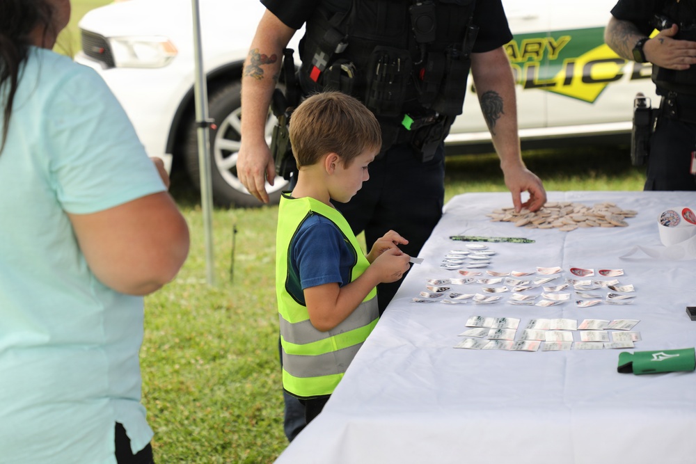 Fort McCoy emergency services personnel support 2026 National Night Out events in Tomah, Sparta