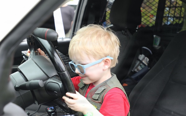 Fort McCoy emergency services personnel support 2026 National Night Out events in Tomah, Sparta