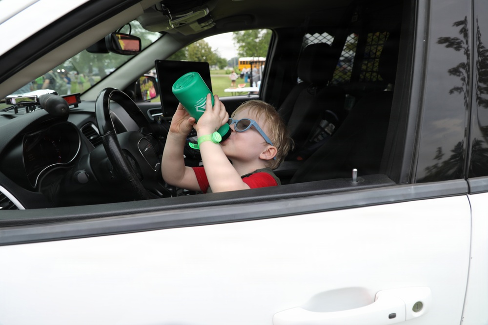 Fort McCoy emergency services personnel support 2026 National Night Out events in Tomah, Sparta