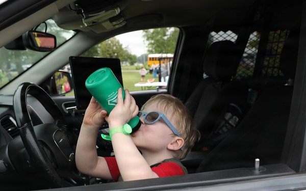 Fort McCoy emergency services personnel support 2026 National Night Out events in Tomah, Sparta