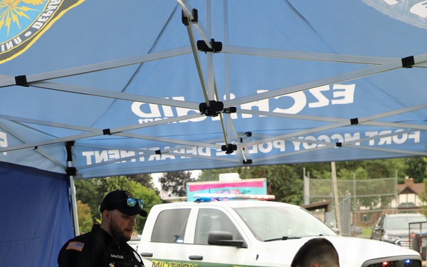 Fort McCoy emergency services personnel support 2026 National Night Out events in Tomah, Sparta