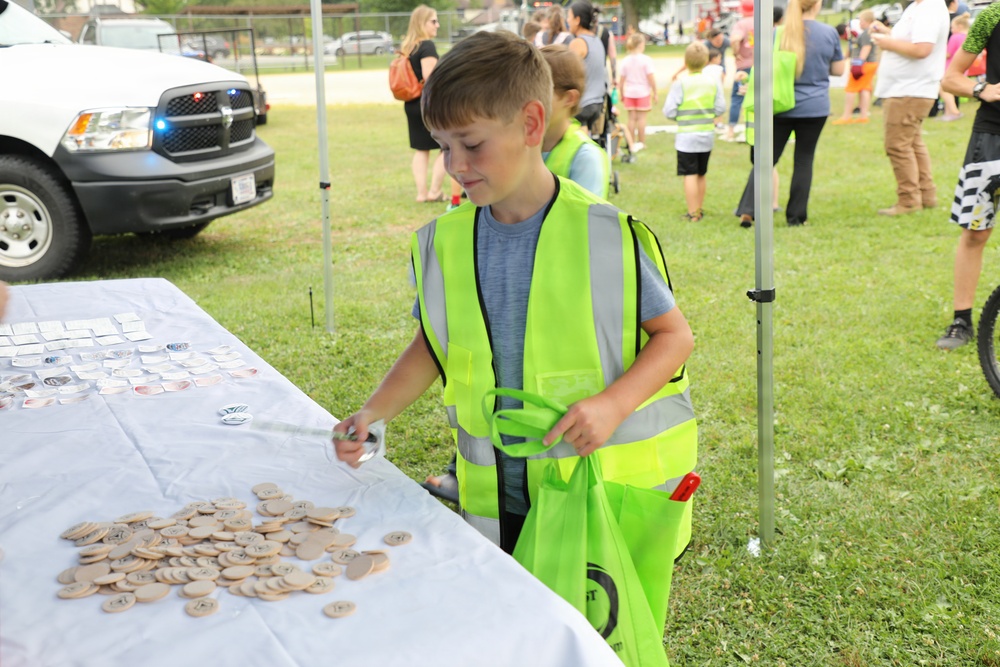Fort McCoy emergency services personnel support 2026 National Night Out events in Tomah, Sparta