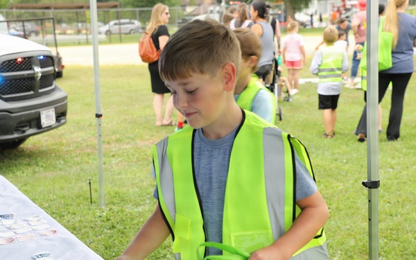 Fort McCoy emergency services personnel support 2026 National Night Out events in Tomah, Sparta