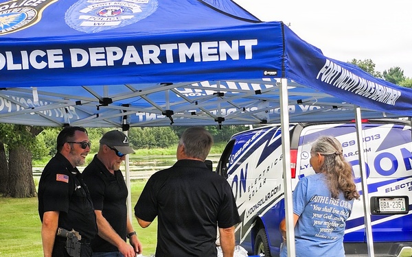 Fort McCoy emergency services personnel support 2026 National Night Out events in Tomah, Sparta