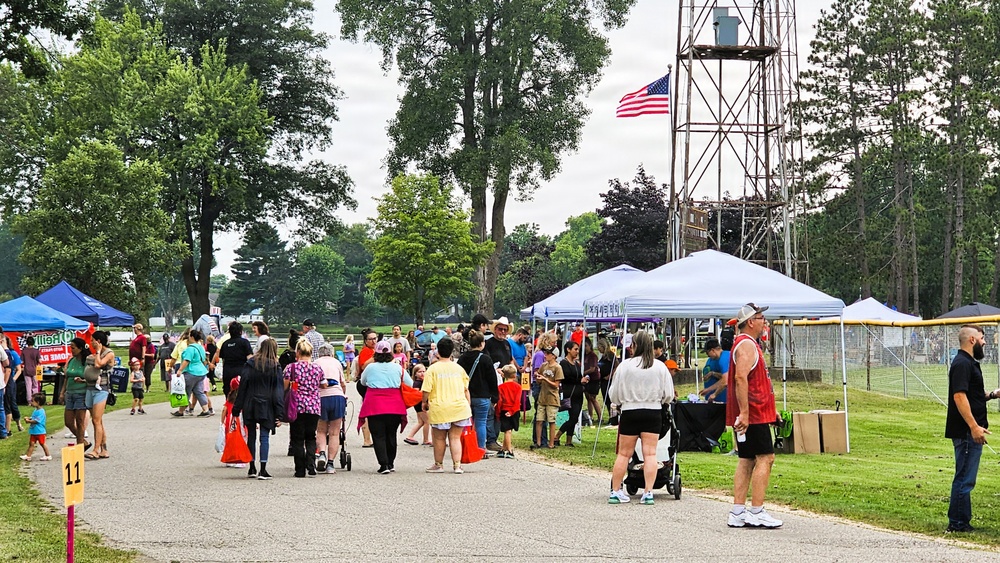 Fort McCoy emergency services personnel support 2026 National Night Out events in Tomah, Sparta