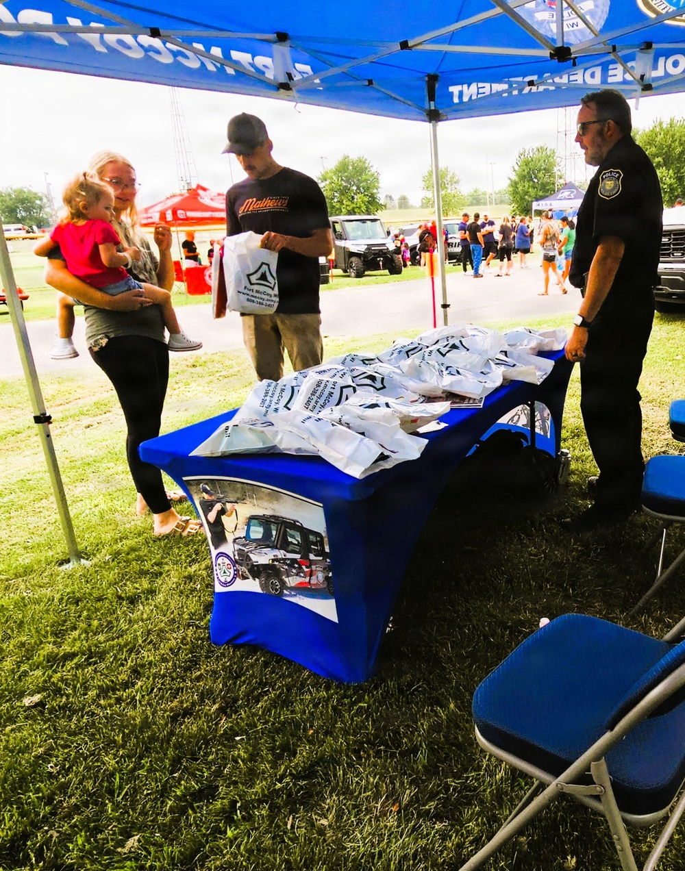 Community partnerships help drive Fort McCoy’s support of National Night Out