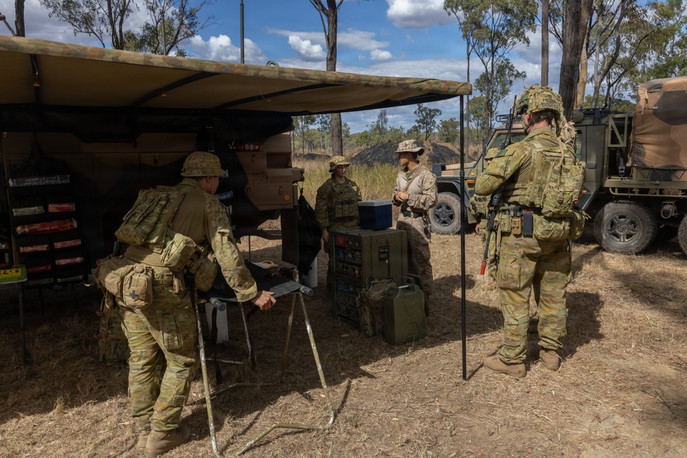 Predator’s Run 26: MRF-D Marines, Australian soldiers rehearse blood resupply with TRV-150 TRUAS