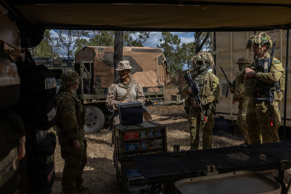 Predator’s Run 26: MRF-D Marines, Australian soldiers rehearse blood resupply with TRV-150 TRUAS