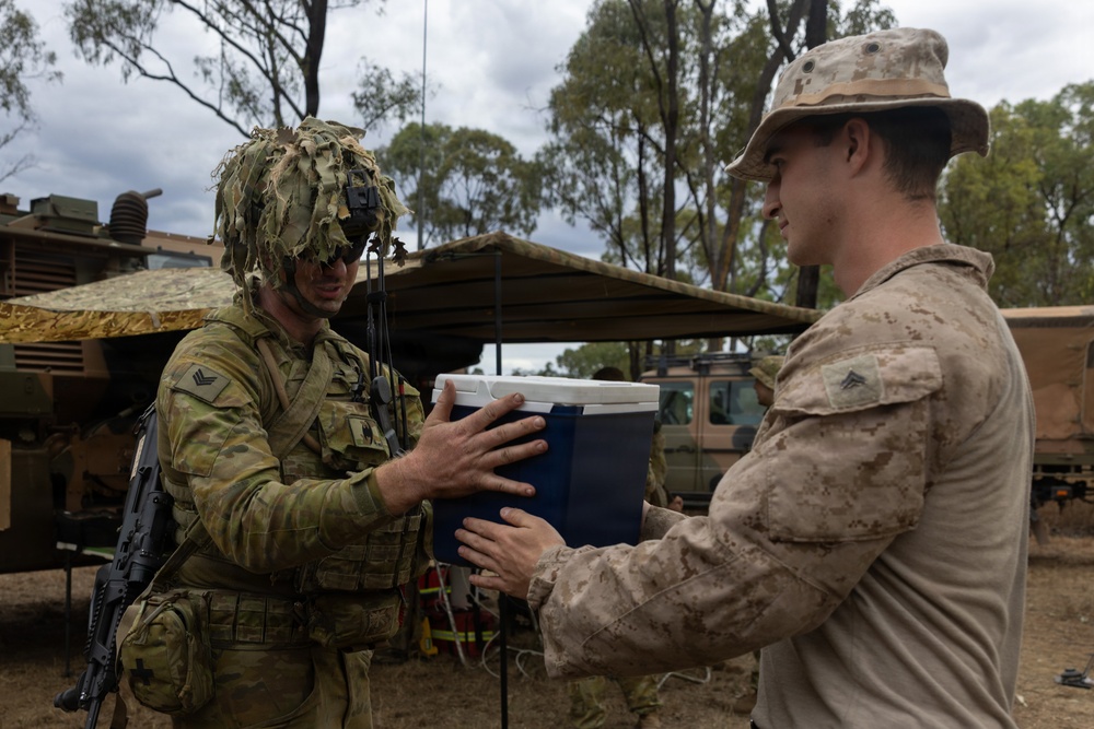 Predator’s Run 26: MRF-D Marines, Australian soldiers rehearse blood resupply with TRV-150 TRUAS