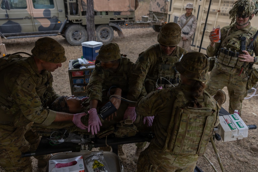Predator’s Run 26: MRF-D Marines, Australian soldiers rehearse blood resupply with TRV-150 TRUAS