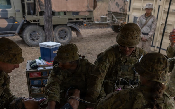 Predator’s Run 26: MRF-D Marines, Australian soldiers rehearse blood resupply with TRV-150 TRUAS