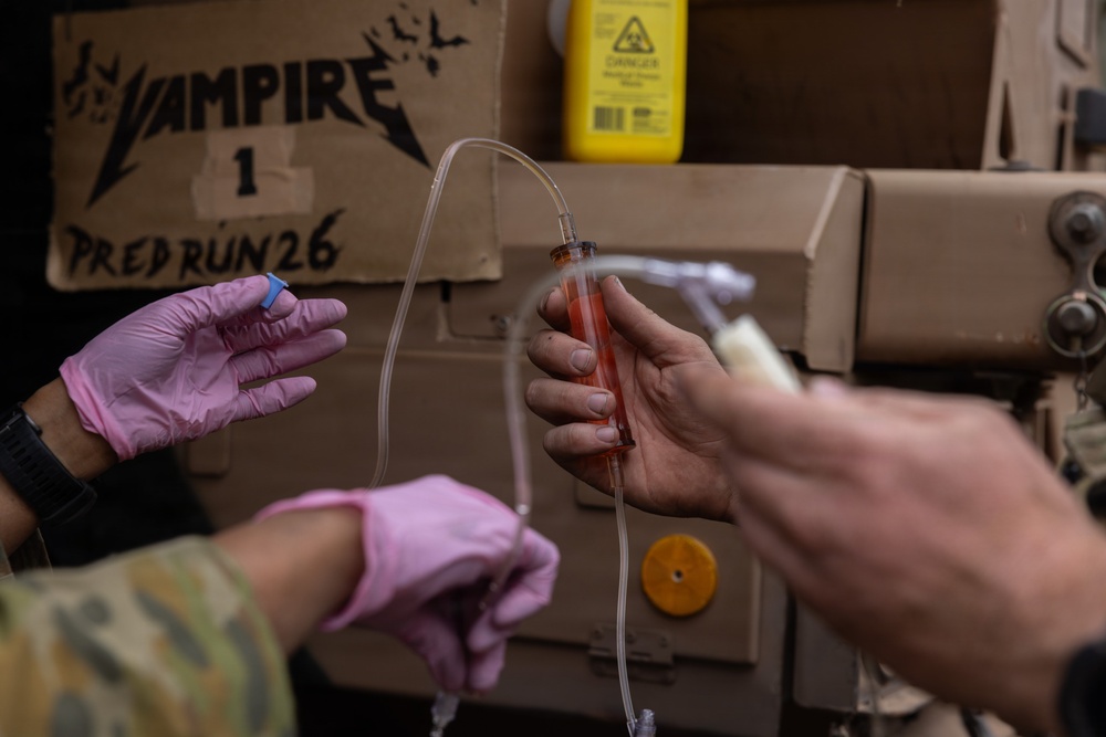 Predator’s Run 26: MRF-D Marines, Australian soldiers rehearse blood resupply with TRV-150 TRUAS