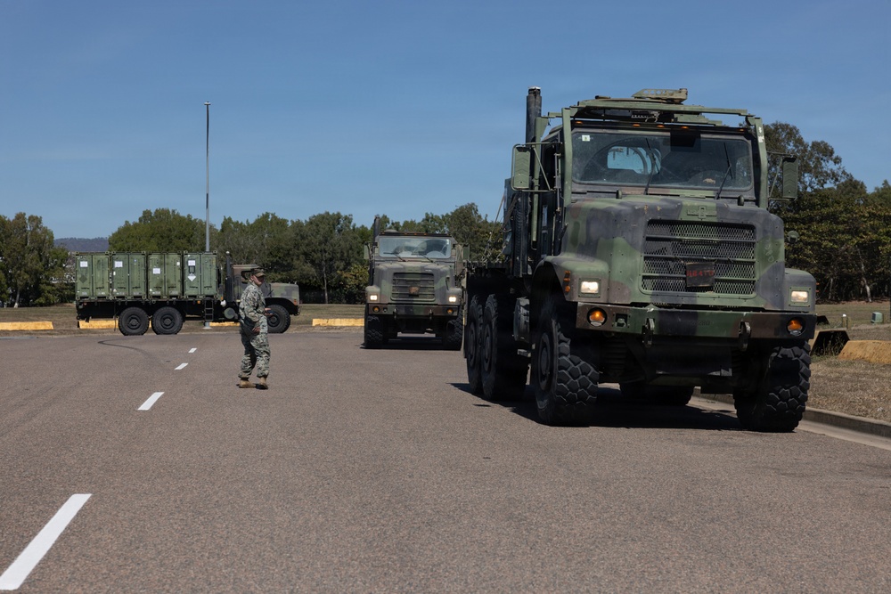 MRF-D Marines prepare to embark on HMAS Canberra
