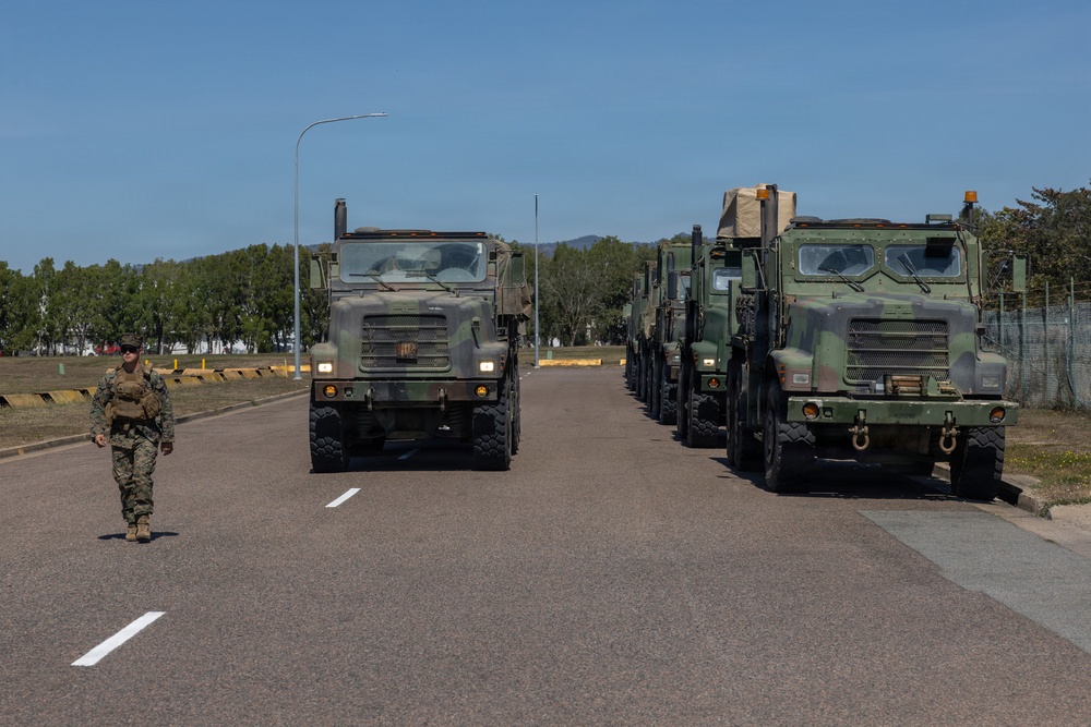 MRF-D Marines prepare to embark on HMAS Canberra