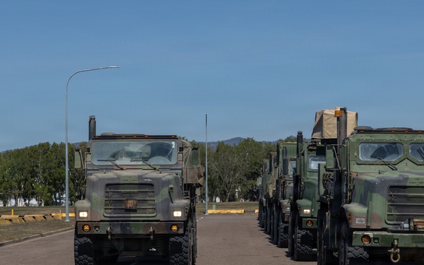 MRF-D Marines prepare to embark on HMAS Canberra
