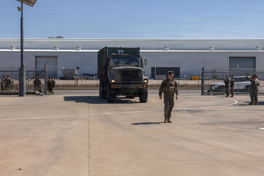 MRF-D Marines prepare to embark on HMAS Canberra