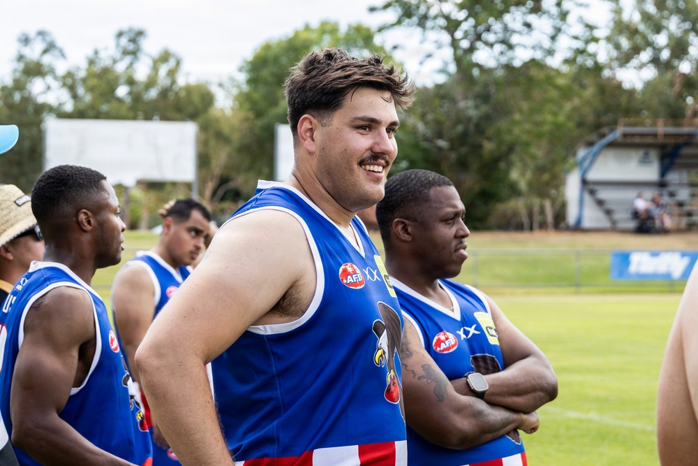 MRF-D 26: US Marines participate in the Darwin 9s Australian-rules football tournament