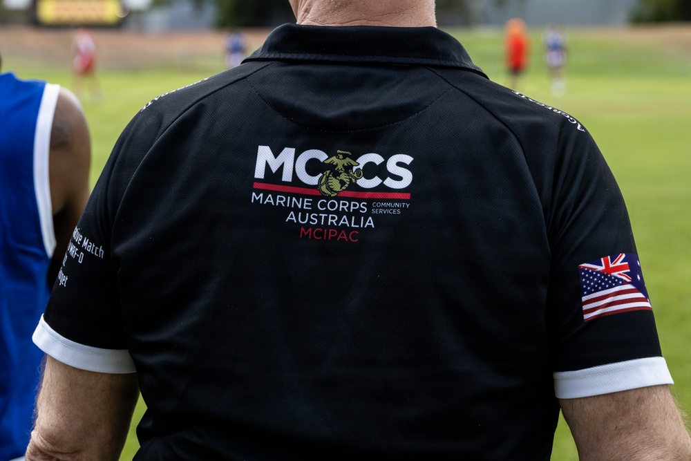 MRF-D 26: US Marines participate in the Darwin 9s Australian-rules football tournament
