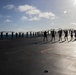 MRF-D Marines conduct group physical training aboard HMAS Canberra