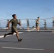 MRF-D Marines conduct group physical training aboard HMAS Canberra