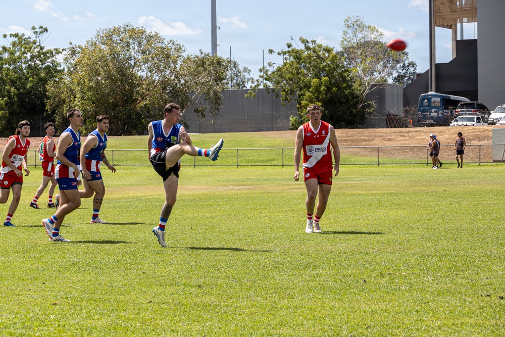 MRF-D 26: US Marines participate in the Darwin 9s Australian-rules football tournament