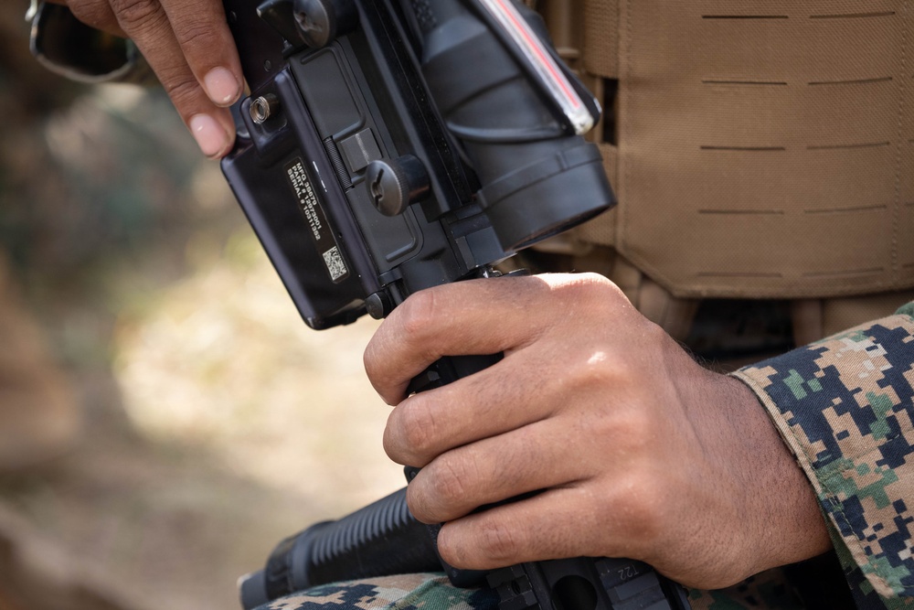 Northern Strike 26-2 | Command Senior Enlisted Leader of 4th Marine Logistics Group visits 4th Combat Readiness Regiment