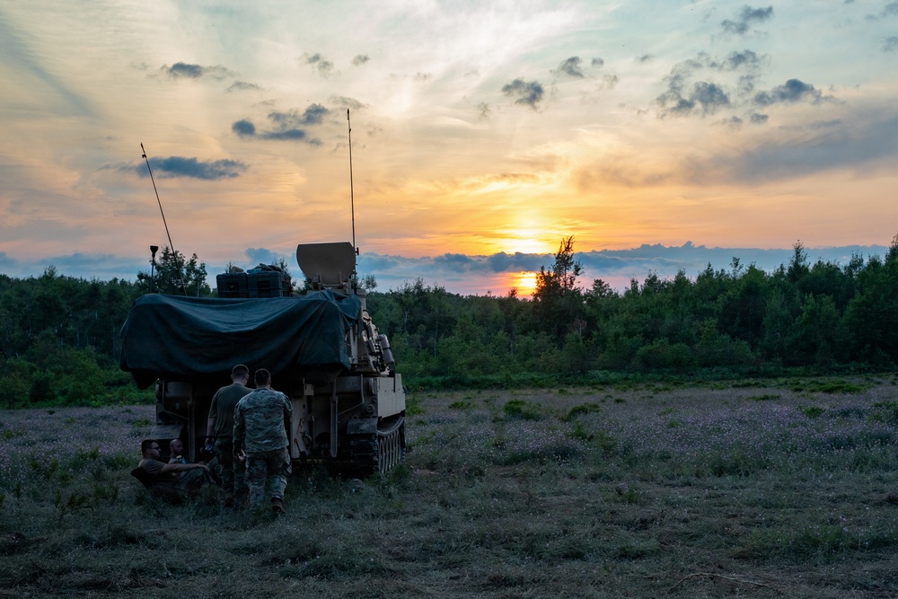 W. Va. Guard Artillerymen Prepare for Night Fires During Northern Strike 26-2