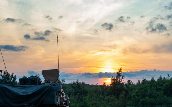 W. Va. Guard Artillerymen Prepare for Night Fires During Northern Strike 26-2