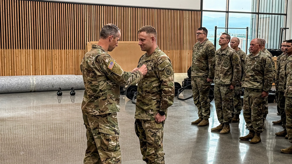 Staff Sergeant Erik Eichner Promoted to Sergeant First Class