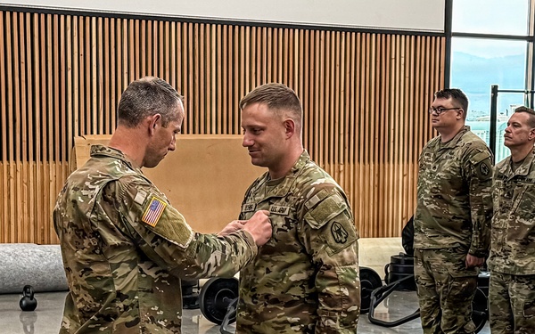 Staff Sergeant Erik Eichner Promoted to Sergeant First Class