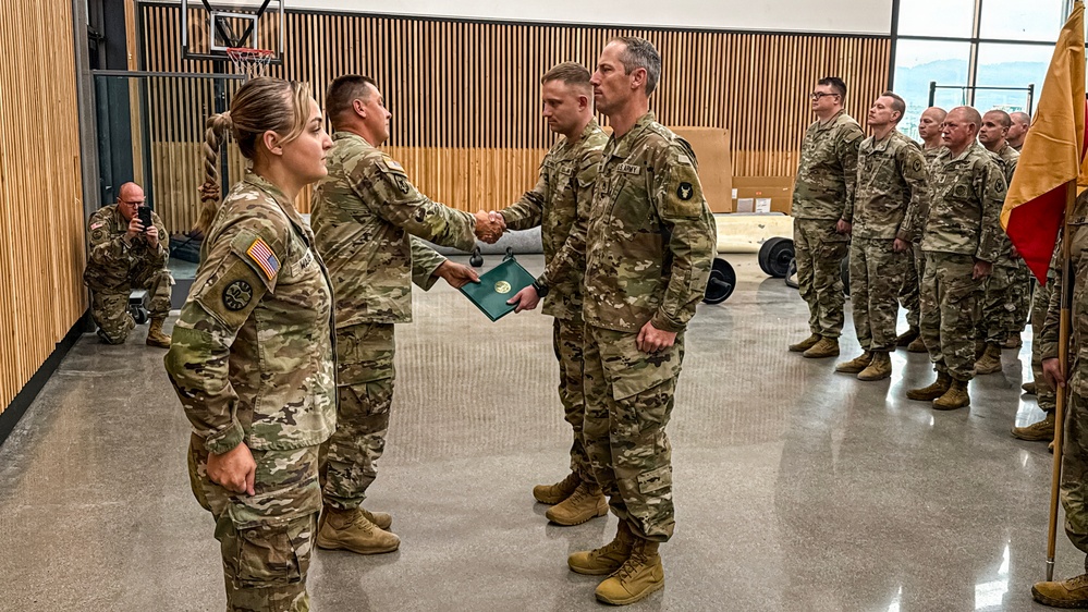 Staff Sergeant Erik Eichner Promoted to Sergeant First Class