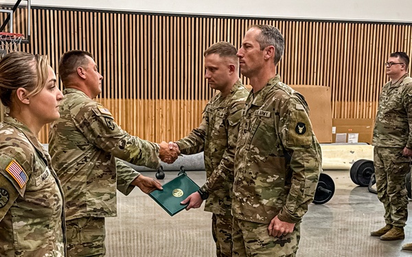 Staff Sergeant Erik Eichner Promoted to Sergeant First Class