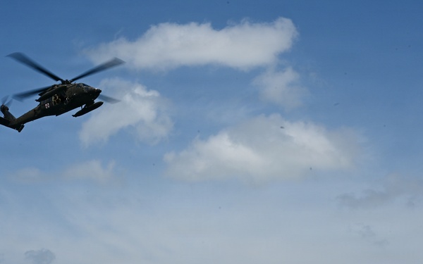 Joint Task Force-Bravo executes a medical evacuation rehearsal with Hospital Santo Tómas