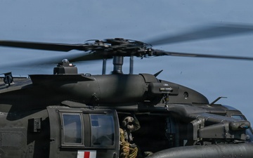 Joint Task Force-Bravo executes a medical evacuation rehearsal with Hospital Santo Tómas