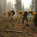 Washington National Guard Soldiers and Airmen Support Firefighting Operations at Little Giant Fire