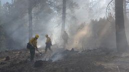 Washington National Guard Soldiers and Airmen Support Firefighting Operations at Little Giant Fire