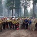 Congresswoman Kim Schrier visits National Guard Soldiers and Airmen at Little Giant Fire